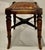 Victorian Antique English Hardwood Footstool, Aesthetic Movement Embossed Leather Circa 1880 For Sale - Image 3 of 13