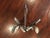 Hand Forged Golf Club Sculpture Magazine Rack - Fireplace Wood Basket - After Jeff Diamond For Sale - Image 4 of 8