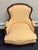 French Late 20th Century Upholstered French Bergere Chair For Sale - Image 3 of 12