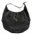 Hermes Black Leather Trim Handbag For Sale