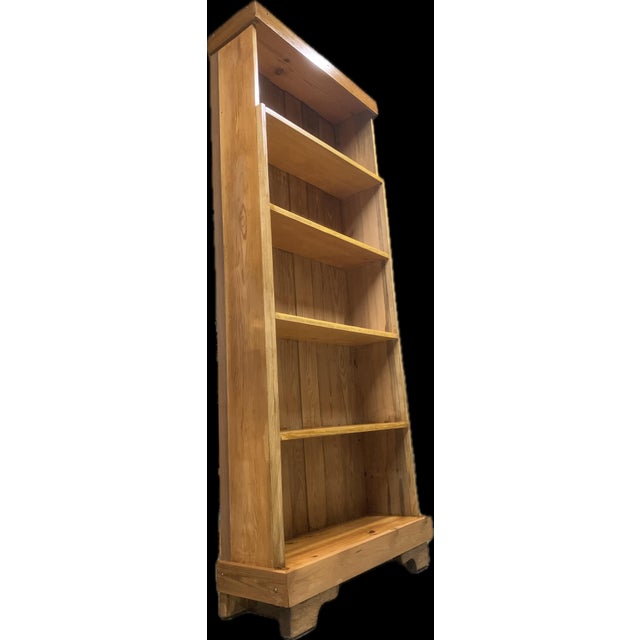 Hand-Made Wooden Bookcase, 1940s For Sale - Image 17 of 17