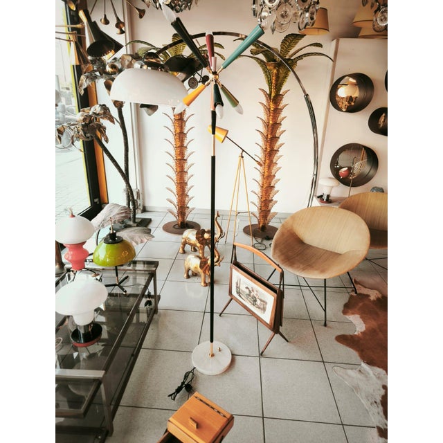 Vintage Sputnik Floor Lamp from Stilnovo, 1960s For Sale - Image 14 of 18