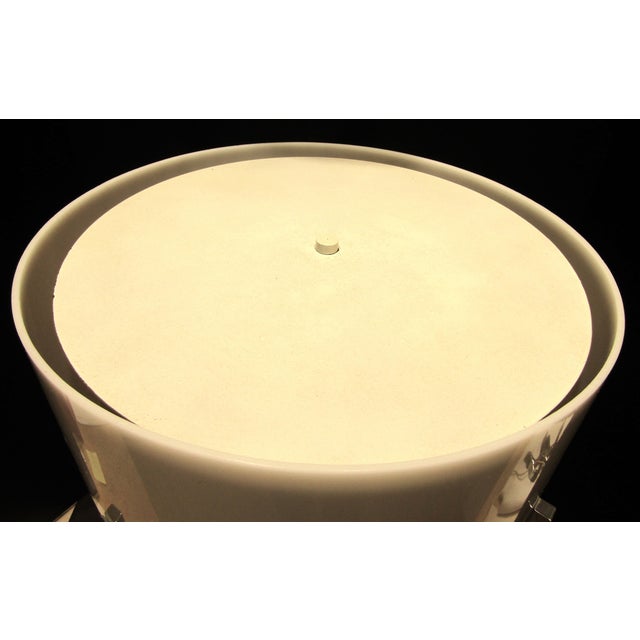 1960s Original Paul Mayen for Habitat Chrome and Acrylic Table Lamp For Sale - Image 9 of 9