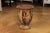 Large French 19th Century Boisset Anduze Jar with Brown, Green Glaze and Swags For Sale In Atlanta - Image 6 of 12