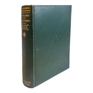 1st Edition Book: A History of Montreal 1640-1672 by Ralph Flenley, 142/1000 For Sale