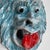 An expressive ceramic mask from Seminara, the renowned pottery village in Calabria, made by Gennaro Condurso, member of a...