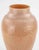 Vintage Art Deco Pink Moulded Glass Vase with Floral Design, France, 1940s For Sale - Image 4 of 5
