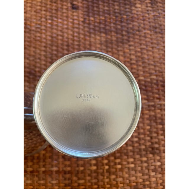 Pair of Monogrammed Sterling Silver Mint Julip Cups For Sale In New York - Image 6 of 11