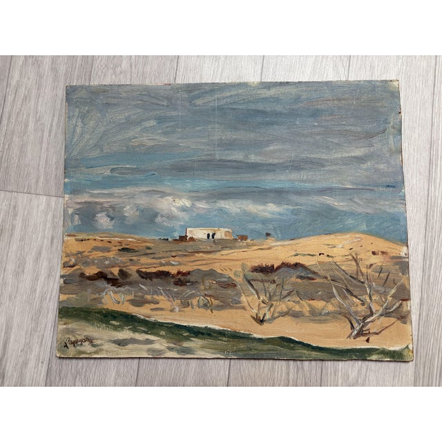 Aristide Papageorge, Landscape, 1920s-1940s, Painting For Sale - Image 4 of 4