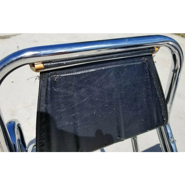 Jerry Johnson Arcadia Tubular Chrome Bar Stools - a Pair For Sale - Image 9 of 11