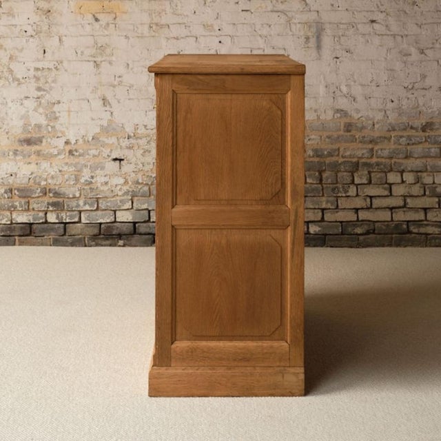 Late 19th Century French Oak Bank Office Filing Cabinet For Sale - Image 4 of 14