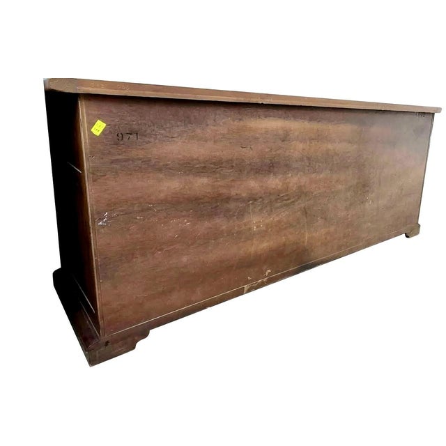 Spanish Revival Vintage Jim Peed for Drexel Heritage "Esperanto" 4-Piece Walnut Bedroom Set For Sale - Image 3 of 11