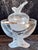 Caviar Dish Igor in Partially Frosted Crystal Glass by Lalique, 1990s For Sale - Image 4 of 14