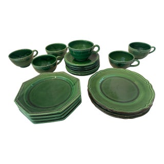 Collection of J. Paul Pichon Dinnerware Hand Made in France For Sale