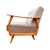 This lounge chair is a beautiful example of European modernist design from the mid-20th century. with its elegant...