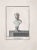 Ancient roman bust, original etching from the end of the 18th century, made by various old masters. Good condition. Units...