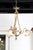 19th Century French Louis XVI Style 19th Century Bronze Three-Light Chandelier with Torch For Sale - Image 9 of 11