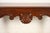 Brown Baker Furniture Georgian Carved Mahogany Console or Sofa Table, Newly Refinished For Sale - Image 8 of 16