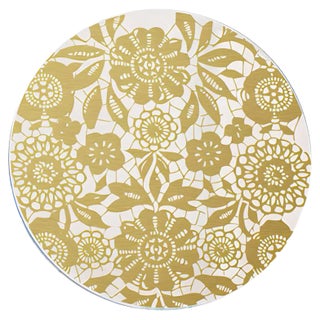 Bon Ton Chic Underplates by Bica-Good Morning Design, Set of 2 For Sale