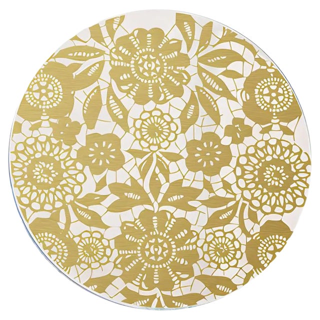 Bon Ton Chic Underplates by Bica-Good Morning Design, Set of 2 For Sale