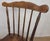 1970s Vintage English Elm Spindle Back Kitchen Chair, 1970 For Sale - Image 5 of 15