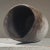 Vintage Matte Modernist Raku Fired Smoke Grey Ceramic Vase and Double Bowl Vessel, Signed For Sale In Philadelphia - Image 6 of 11