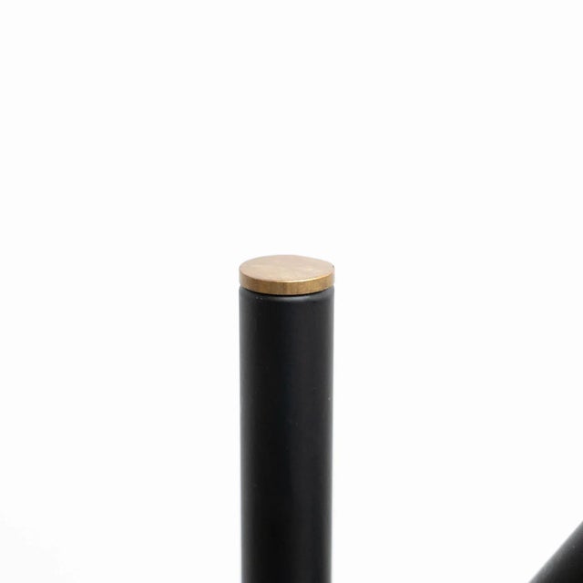 KH #1 Black Raw Brass Floor Lamp from Konsthantverk For Sale - Image 13 of 18