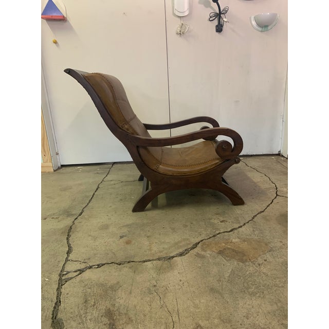 20th Century Leather Swedish Chair For Sale - Image 15 of 16