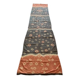 Linen and Cotton Antique Textile from Toraja Land For Sale