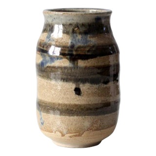 Vintage Studio Pottery Vase For Sale