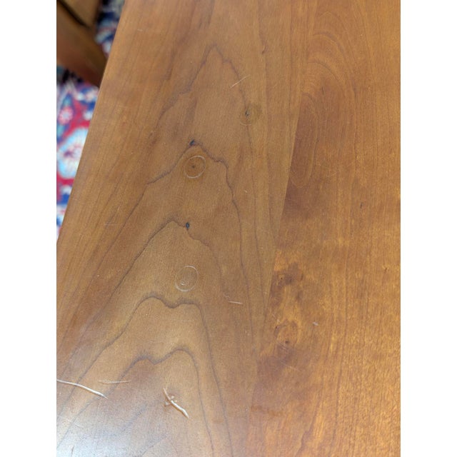 Stickley Mission Cherry Two-Drawer Media/Console Table For Sale - Image 10 of 10