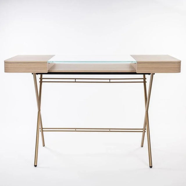 Cosimo Desk with Natural Oak Veneer Top by Marco Zanuso Jr. for Adentro, 2023 For Sale - Image 8 of 8