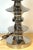 Late 20th Century Tony Duquette Style Mercury Glazed Porcelain Totem Lamp, Hollywood Regency For Sale - Image 10 of 15