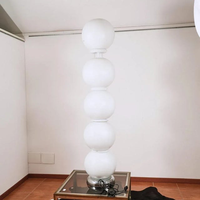Lamp with Internal Neon and External Inflatable Composition For Sale - Image 5 of 8