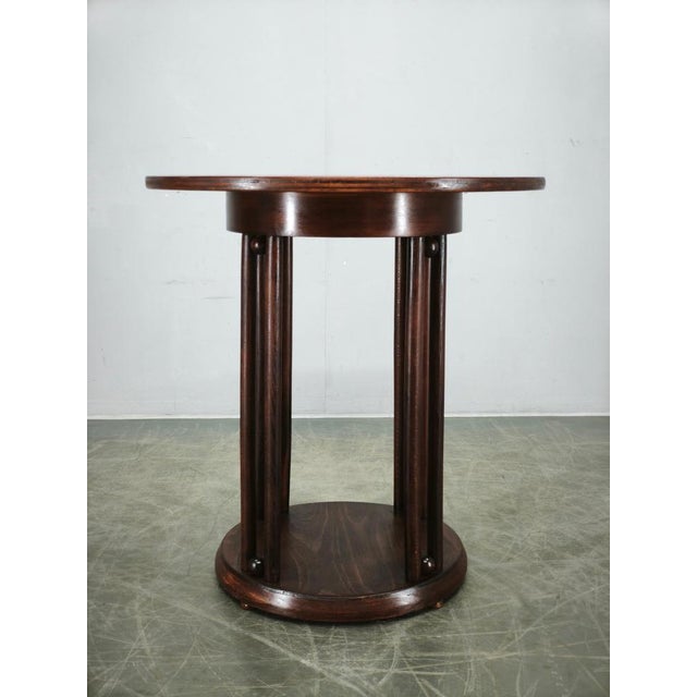 Fledermaus Vienna Secession Bentwood Table, Austria, 1900 For Sale - Image 10 of 11