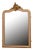 Napoleon III Chateau Wall Mirror in Gold Leaf and Gesso, 1850 For Sale