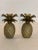 Vintage Boho Chic Brass Pineapple Candlestick Holders - A Pair For Sale - Image 9 of 11
