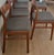 1960s Set of Six Authentic Danish Modern Teak Dining Chairs, Made in Denmark Circa 1960s For Sale - Image 5 of 6