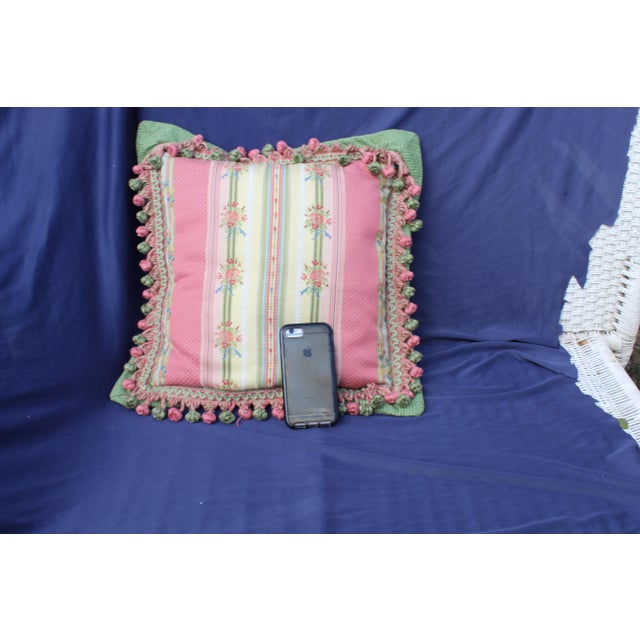 French Mid 20 C. French Chair Pillow For Sale - Image 3 of 13