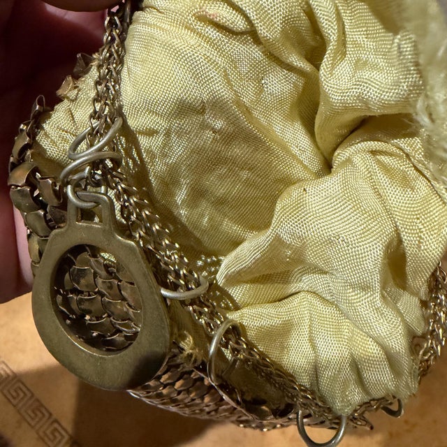 Metal Mesh Evening Bag Chainmail Coin Purse Art Deco Toy For Sale - Image 14 of 14