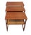 Wood Teak Nesting Desks by Johannes Andersen for CFC Silkeborg, 1960s, Set of 3 For Sale - Image 7 of 15