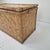 Mid-Century Modern Italian Woven Rattan and Bamboo Blanket Chest, 1970s For Sale - Image 9 of 18