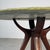 Round Onyx and Walnut Dining Table attributed to Osvaldo Borsani, 1950s For Sale - Image 12 of 15