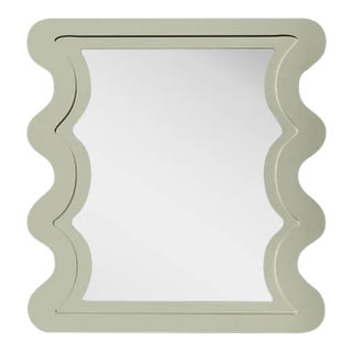 Fleur Home Carnival Mystic Rectangle Mirror in Mizzle, 30x40 For Sale