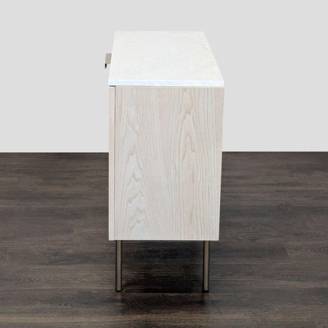 West Elm West Elm Delphine Cabinet For Sale - Image 4 of 9