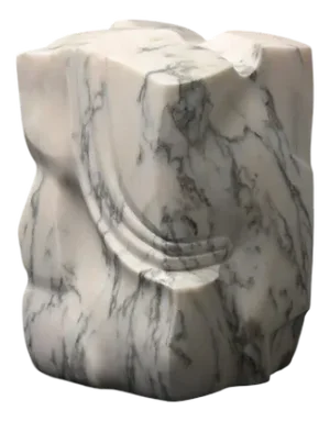 Jan Keustermans, Abstract Sculpture, 2000s, Marble