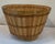 Vintage Hand Made Woven Basket For Sale - Image 4 of 7