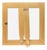 Wooden Picture Frame with Engraved Signature, Italy, 1980s For Sale