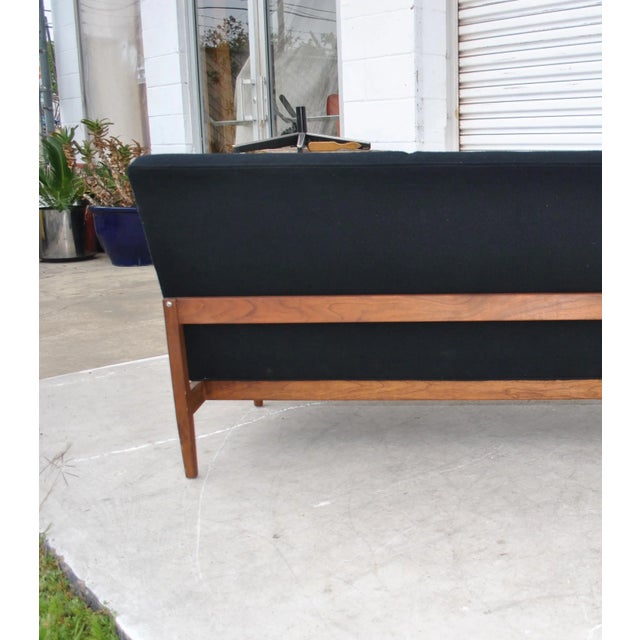 Wood Vintage Midcentury Sofa by Jack Cartwright For Sale - Image 7 of 9
