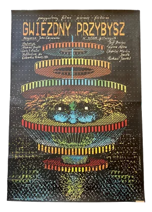 Polish Starman Movie Poster by Andrzej Pągowski, 1984